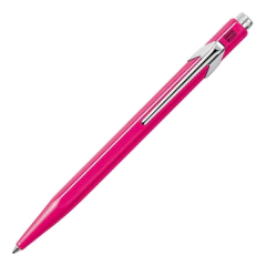 Boligrafo Caran D Ache 849 Rose Fluo Personalizado