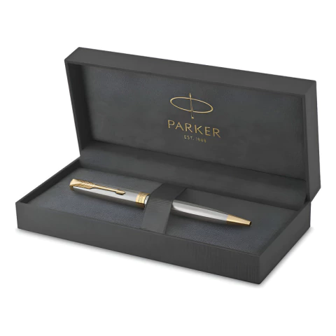 Boligrafo Parker Sonnet Detalles En Oro 23k - comprar online