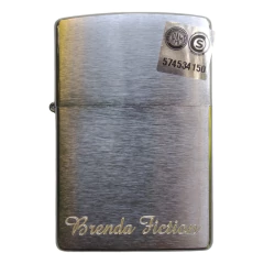 Encendedor Zippo Cepillado Pure 200 Personalizado - tienda online