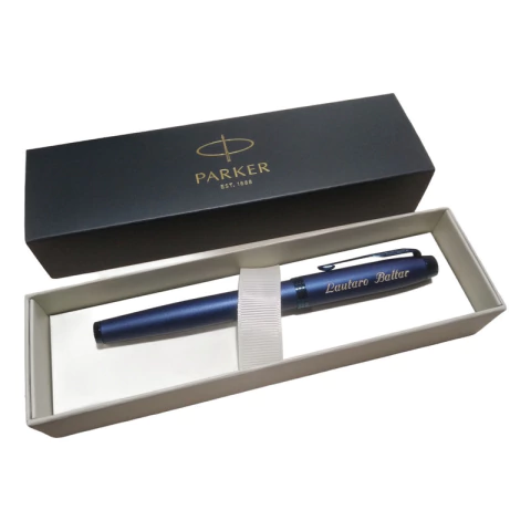 Pluma Parker Im Monochrome Azul - comprar online