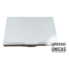 Tarjetero de Metal Satinado - Lapiceras Únicas