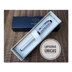 Pluma Parker Im Achromatic Grey - Lapiceras Únicas