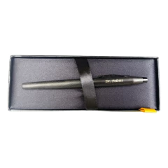 Pluma Cross Century Brushed Negro - Lapiceras Únicas