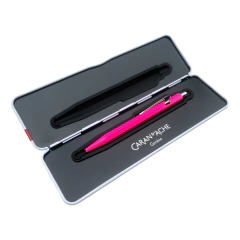 Boligrafo Caran D Ache 849 Rose Fluo Personalizado - comprar online