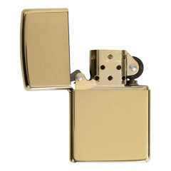 Encendedor Zippo Dorado Pulido Personalizado en internet