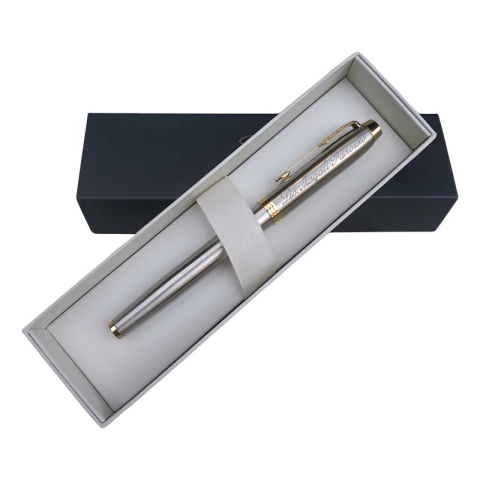 Pluma Parker Im Plateada con Dorado - comprar online