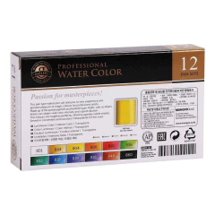 Acuarelas Profesionales En Pastilla Mungyo Lata 12 Colores - tienda online