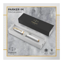 Pluma Parker Im Premium Perlado - Lapiceras Únicas