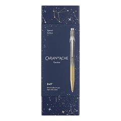 Boligrafo Caran D Ache 849 Cosmic Gold Personalizada - comprar online