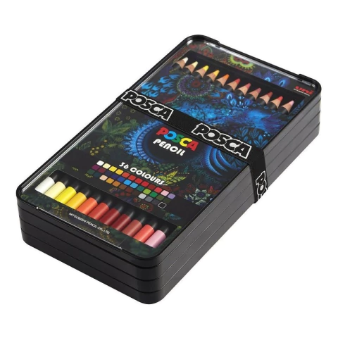 Lapices Posca Lata 36 Colores Al Oleo - comprar online