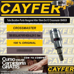 Tubo Bocallave Punta Hexagonal Allen 10mm Enc1/2 Crossmaster - comprar online