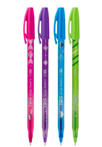 Caneta Tris Slide Fancy Perfumada