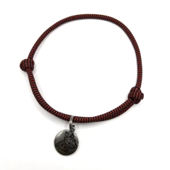 Pet Colar Vermelho e Preto Listras - comprar online