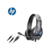 Headset Gamer Hp On Ear Con Led Azul 3,5mm/Usb Con Microfono Para Pc Ps4 Xbox - comprar online