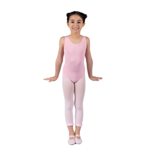 Collant Body Ballet Regata Infantil em Helanca Evidence