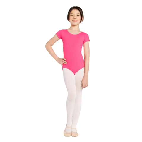 Collant Infantil Amni Detalhe Torcido na Costa Sonho de Bailarina