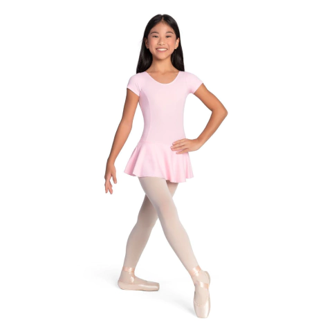 Collant Body Bori Infantil C/ Saia Só Dança