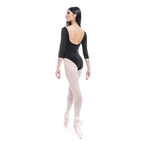 Collant Body Supplex Adulto Manga 3/4 Sonho de Bailarina