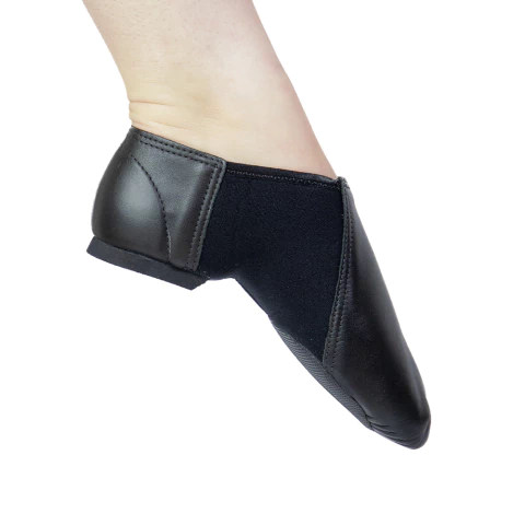 Botinha Bota de Jazz Neoprene Couro Sonho de Bailarina
