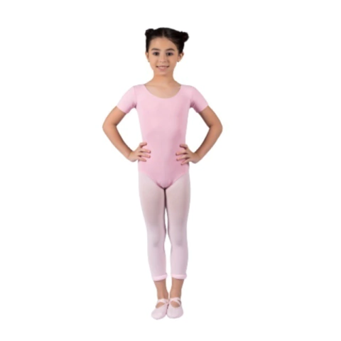 Collant Meia Manga Helanca Infantil Sonho de Bailarina