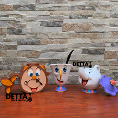 Set Bella y Bestia - Detta 3D