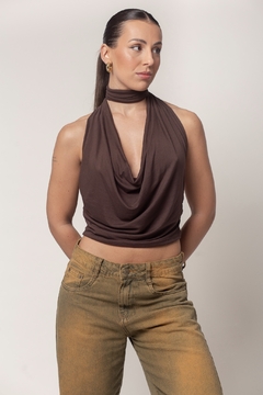 Blusa Atena Cacau - comprar online