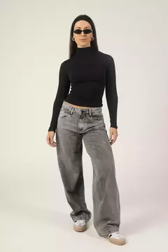 Calça Jeans Oversized Vintage Silver - comprar online