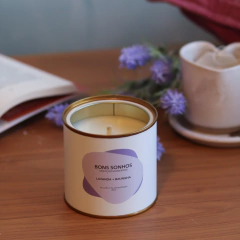 VELA BONS SONHOS (LAVANDA + BAUNILHA) - 200G - comprar online