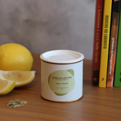 VELA HORA DA LEITURA (LIMÃO + ALECRIM) - 200G - comprar online