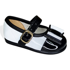 Guillermina Princess Blanco-Negro Bebe - tienda online