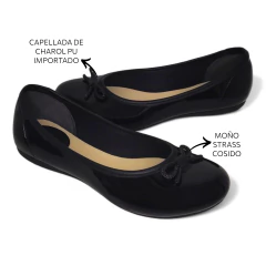 Chatita Tiana Negro Charol Nena en internet