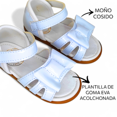 Sandalia Turín Blanco Bebe Nena - tienda online