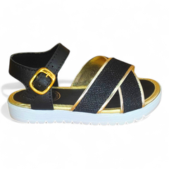 Sandalia Siena Negro Bebe Nena