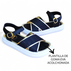 Sandalia Siena Negro Nena - MVD CALZADOS