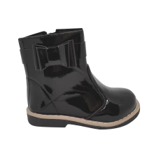 Bota Girona Negro Charol Bebe Nena - comprar online