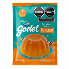 GELATINA GODET DURAZNO 25G