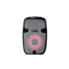 Parlante Suzika SZ-PAR098 negro con luz LED roja en oferta