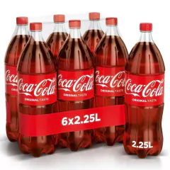 PACK COCA COLA 6U 2,25L