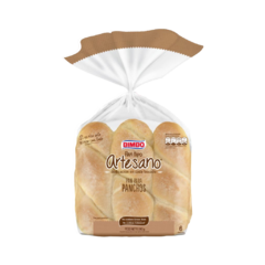 BIMBO PAN P/PANCHO TIPO ARTESANO 6U 240GR