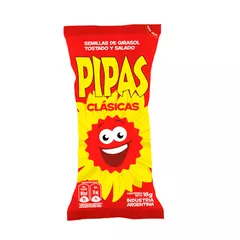PIPAS C/CASCARA CLASICAS 18GR