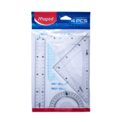 SET GEOMETRIA 4 PIEZAS MAPED - comprar online