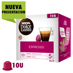 CAPSULAS DOLCE GUSTO ESPRESSO 10U