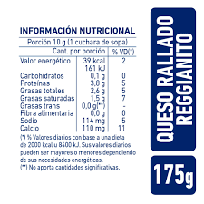 QUESO RALLADO LA SERENISIMA 175GR - comprar online
