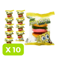 GOMITAS BOB ESPONJA 10U