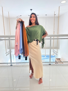 BLUSA BOHO CREPINHO na internet