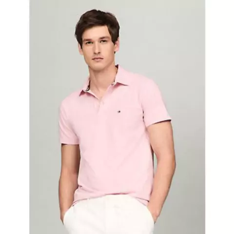 Camisa polo adulto masculina Malha Algodao Tommy Hilfiger - comprar online