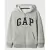 Blusa de moletom Gap kids com capuz e ziper - comprar online