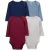 Kit body menino liso manga longa Carters - comprar online