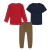 Conjunto bebe menino Tommy Hilfiger- 3 peças - comprar online
