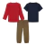 Conjunto bebe menino Tommy Hilfiger- 3 peças na internet